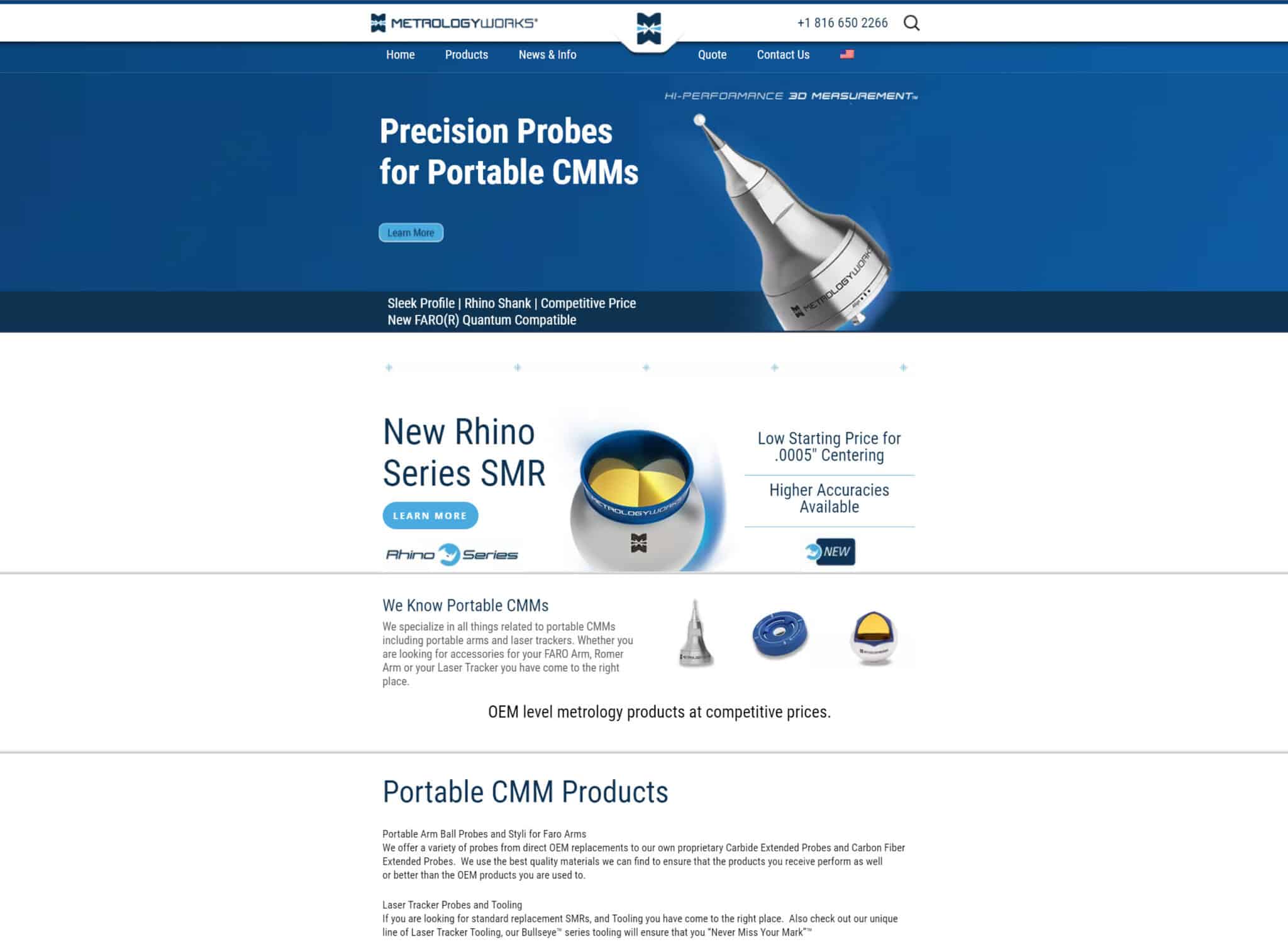 MetrologyWorks website